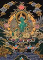 Tibet tibétain thangka tangkas Bouddha bouddhisme
